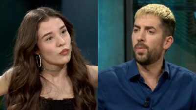 Cristina Lora y David Broncano