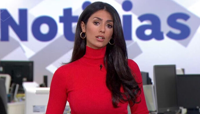 Noor Ben Yessef en 'Antena 3 Noticias'