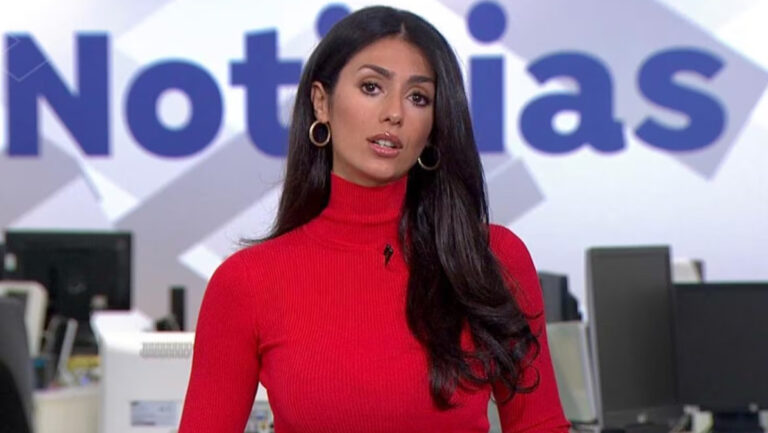 Noor Ben Yessef en 'Antena 3 Noticias'