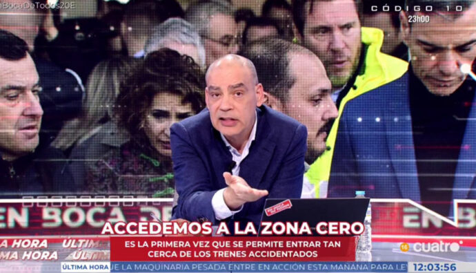 El reproche de Nacho Abad a Óscar Puente.