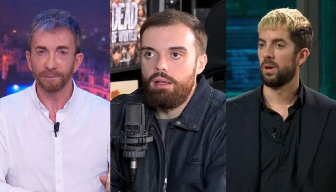 Pablo Motos, Ibai Llanos y David Broncano