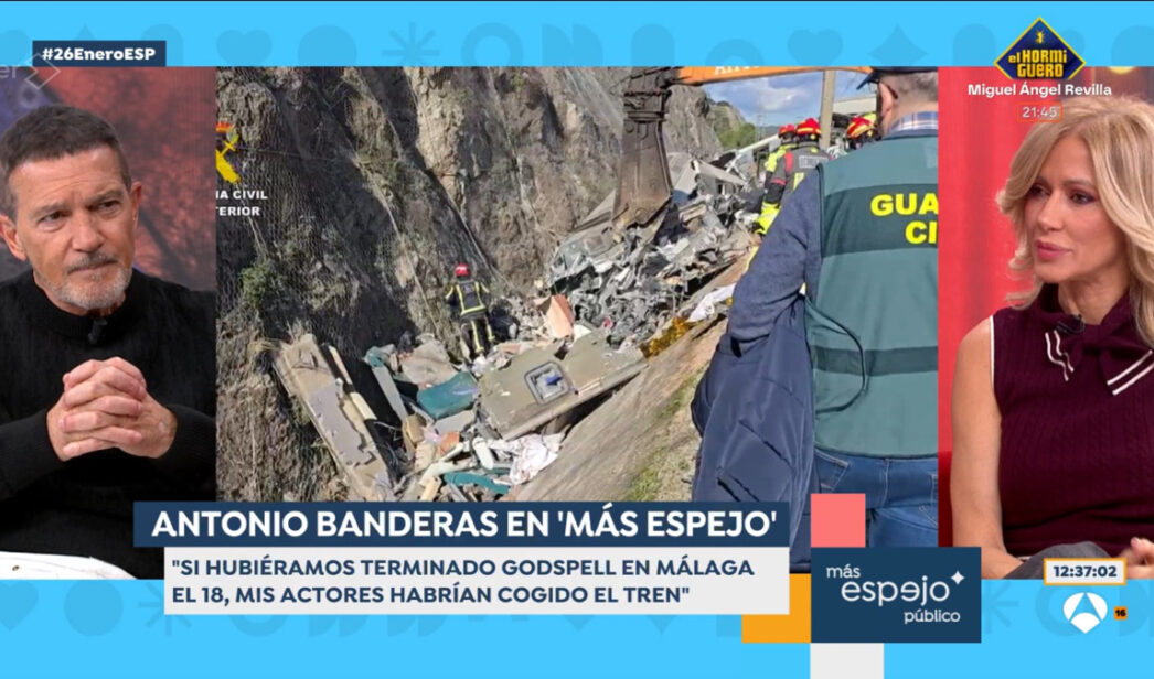 Antonio Banderas, entrevistado por Susanna Griso