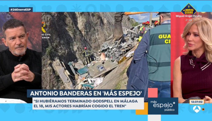 Antonio Banderas, entrevistado por Susanna Griso