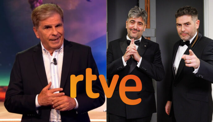 Pedro Ruiz, Estopa y el logo de RTVE