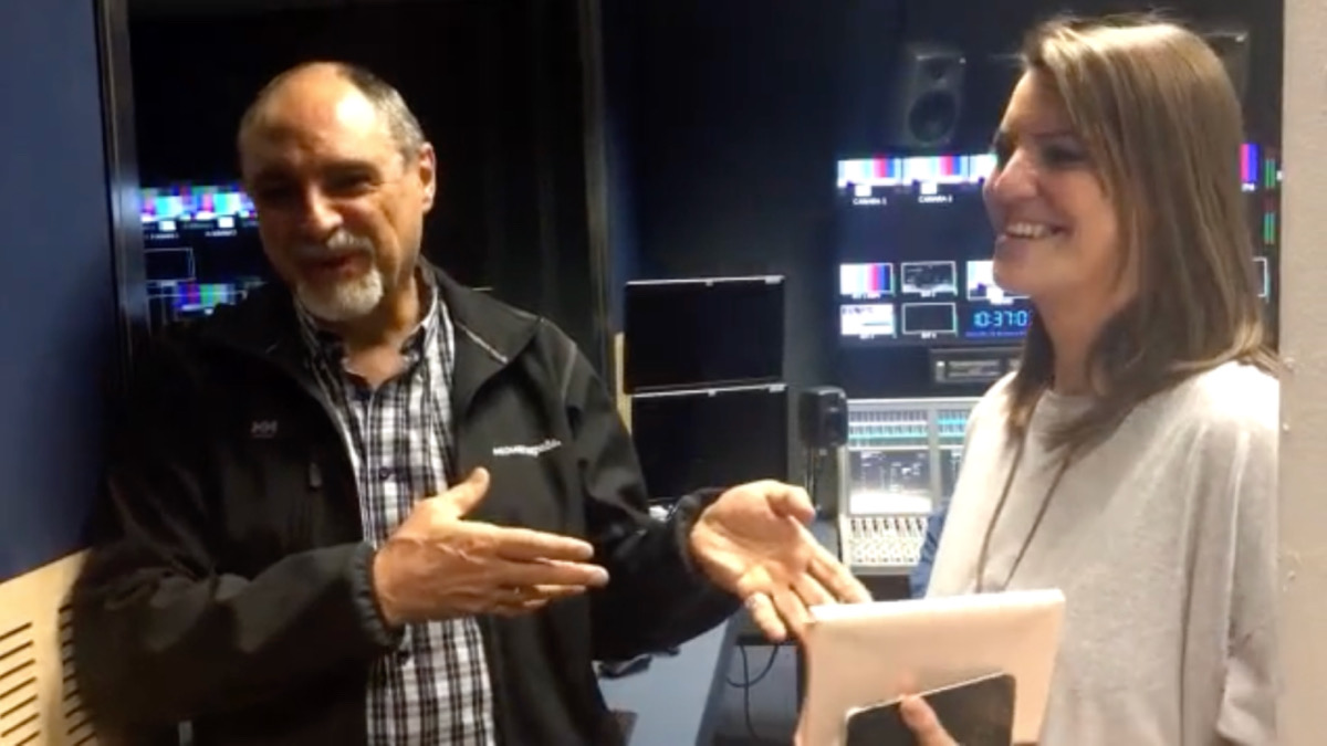 Justo Sanz y su hija en 'Que no salga de aquí'