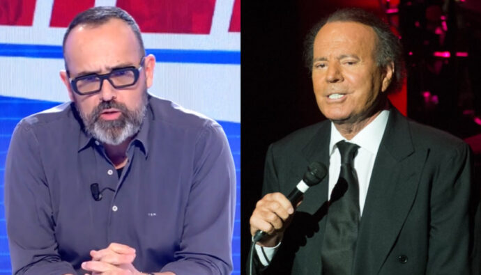 Risto Mejide y Julio Iglesias