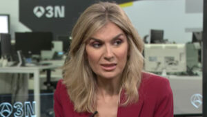 Sandra Golpe en 'Cara a cara'