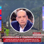 Montaje con Antonio Naranjo, Sarah Santaolalla y Nacho Abad