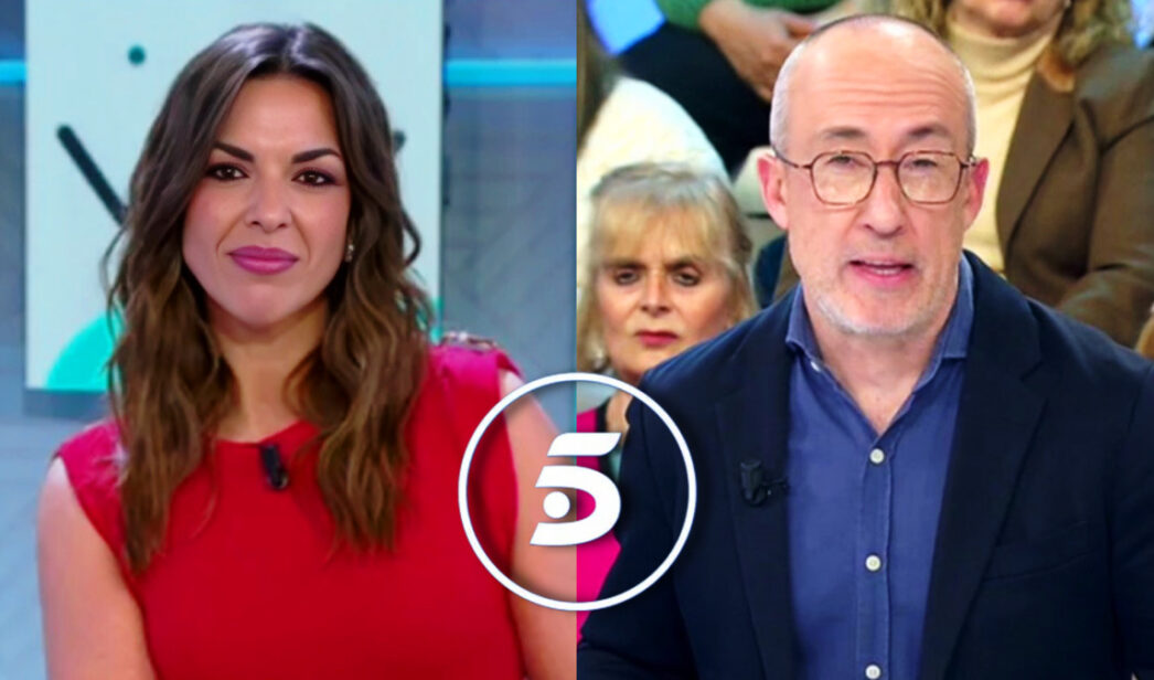'Vamos a ver', 'El Tiempo Justo' y el logo de Telecinco