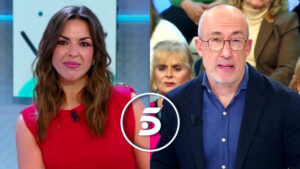 'Vamos a ver', 'El Tiempo Justo' y el logo de Telecinco