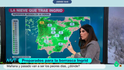 Joanna Ivars en 'Más vale tarde'