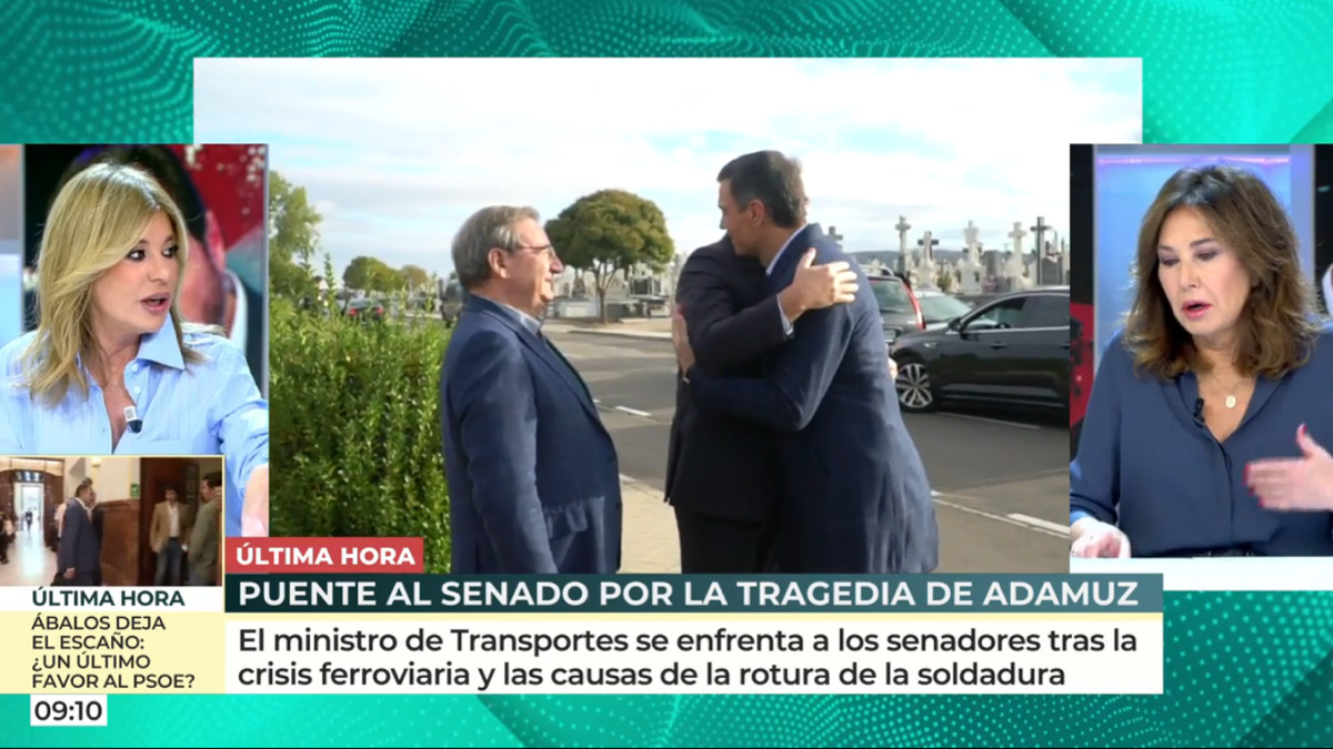 Esther Palomera y Ana Rosa Quintana en 'El programa de AR'