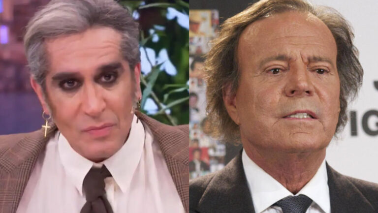Mario Vaquerizo y Julio Iglesias