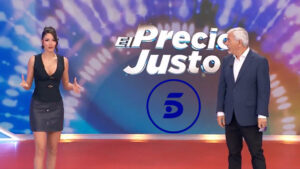 Tania Medina y Carlos Sobera en 'El Precio Justo'