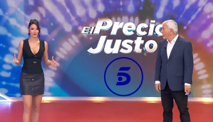 Tania Medina y Carlos Sobera en 'El Precio Justo'