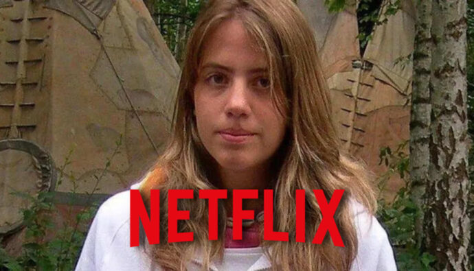 Marta del Castillo y logo de Netflix