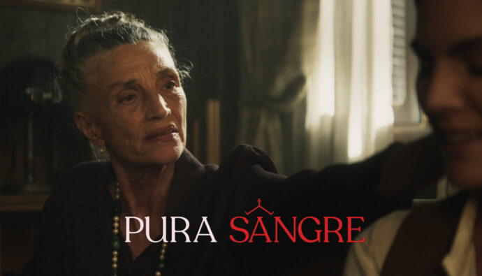 Ángela Molina con Amaia Salamanca en 'Pura Sangre'