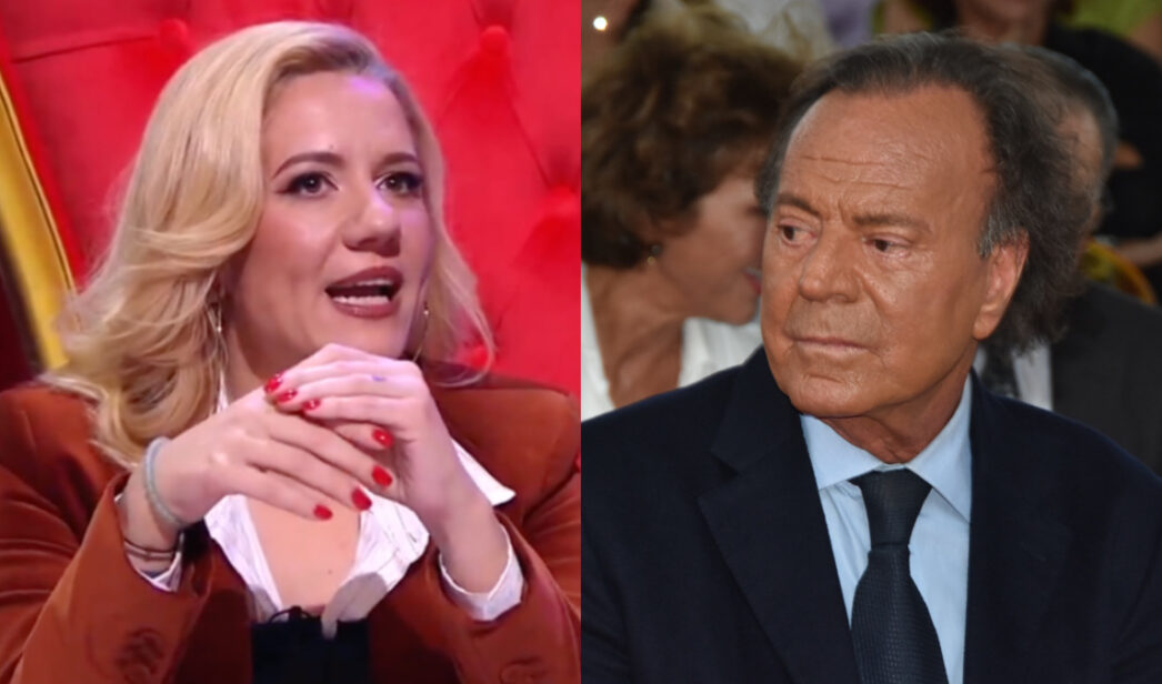 Henar Álvarez y Julio Iglesias