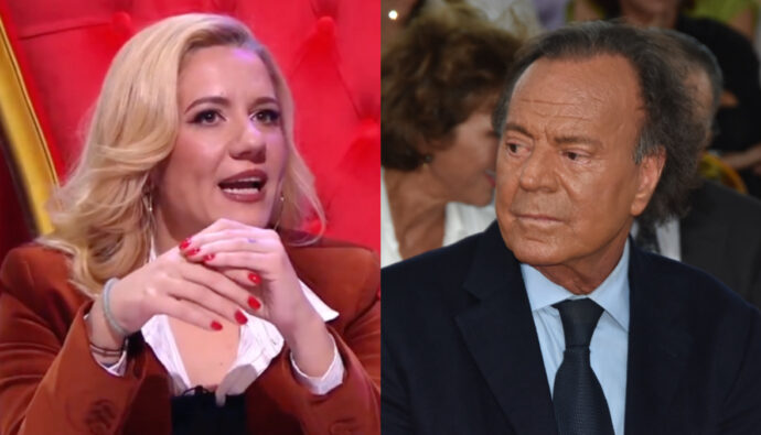 Henar Álvarez y Julio Iglesias