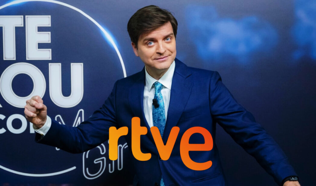Marc Giró y logo de RTVE