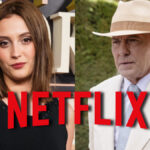 Ana Garcés, José Coronado y el logo de Netflix