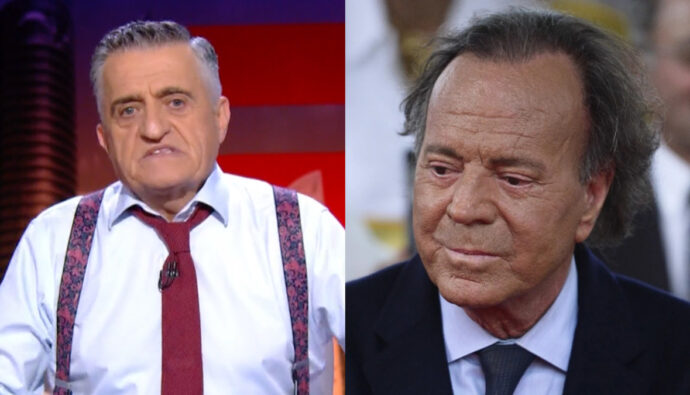 El Gran Wyoming y Julio Iglesias