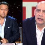 Iker Jiménez, presentador de 'Horizonte' y 'Cuarto Milenio' y Nacho Abad en 'En boca de todos'