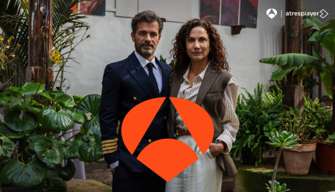 Rodolfo Sancho y Toni Acosta en 'Trazos Ocultos'