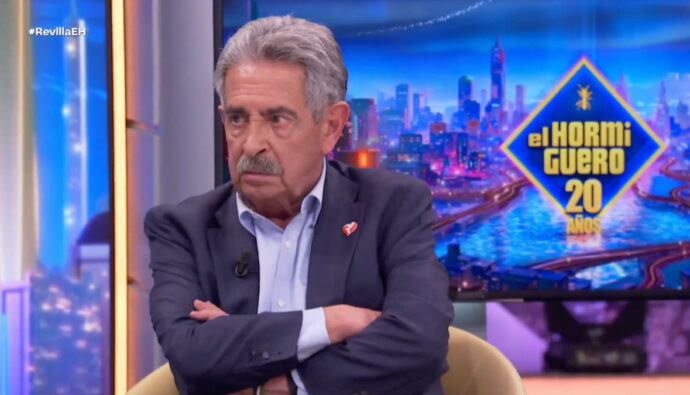 Miguel Ángel Revilla en 'El Hormiguero'