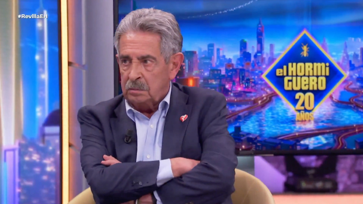 Miguel Ángel Revilla en 'El Hormiguero'