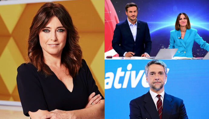 'La Sexta Noticias' lidera sobre 'Noticias Cuatro' y acecha a 'Informativos Telecinco'