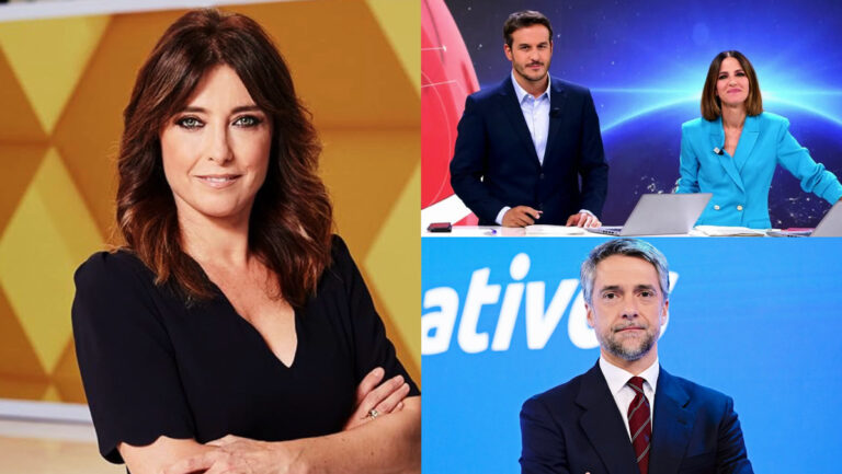 'La Sexta Noticias' lidera sobre 'Noticias Cuatro' y acecha a 'Informativos Telecinco'