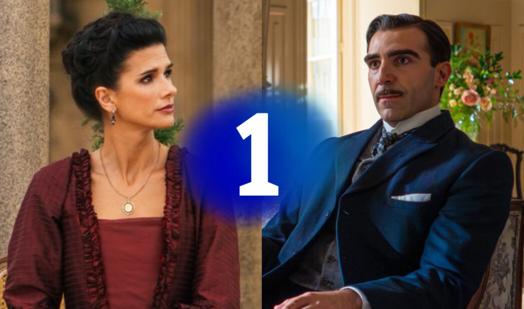 Valle Salvaje y La Promesa y el logo de La 1