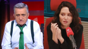 El Gran Wyoming e Isbel Díaz Ayuso