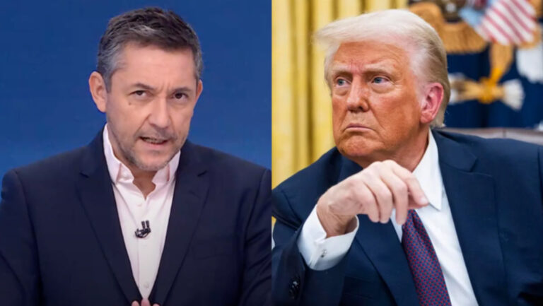 Javier Ruiz y Donald Trump