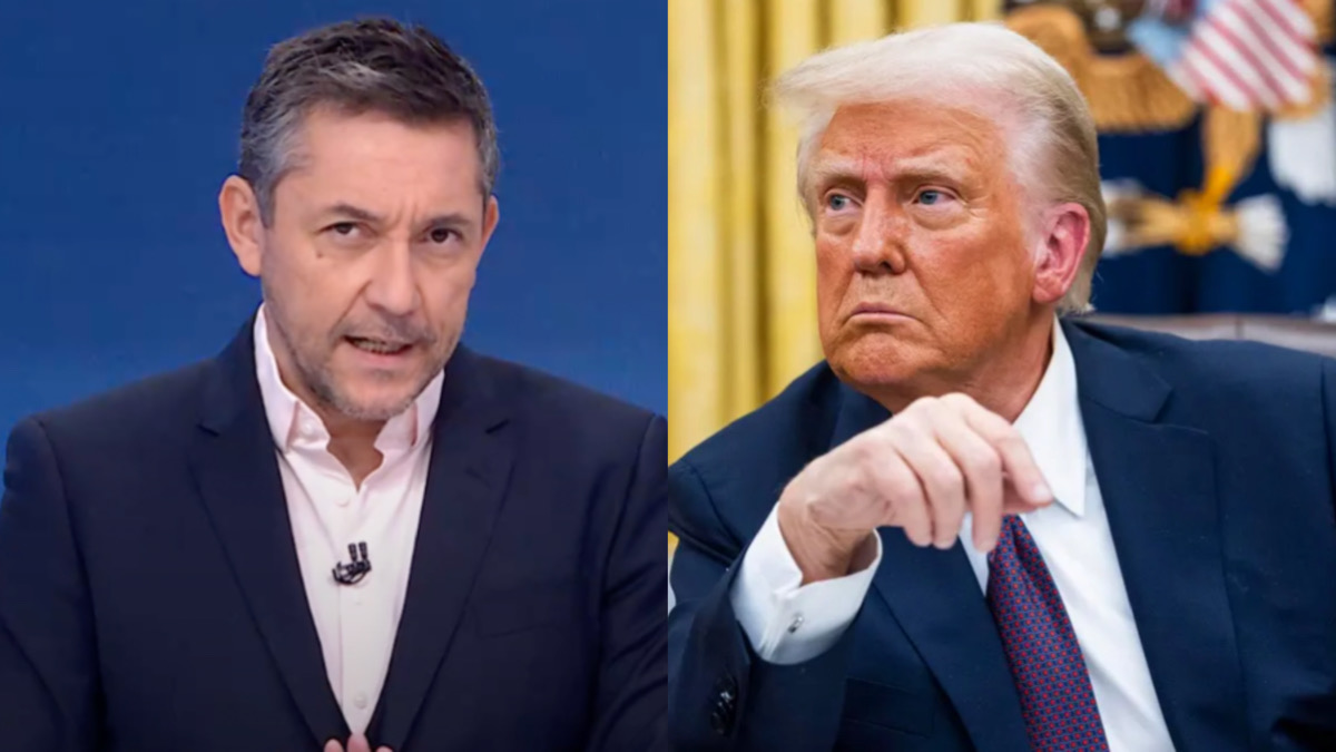 Javier Ruiz y Donald Trump