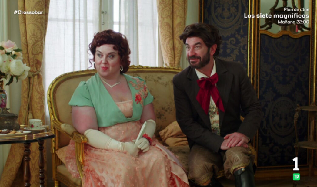 LalaChus y Arturo Valls en 'Crossobar'.