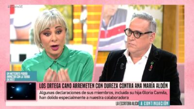 Ana María Aldón y Aurelio Manzano se enfrentan en 'Fiesta'.