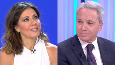 Ángeles Blanco y Vicente Vallés.