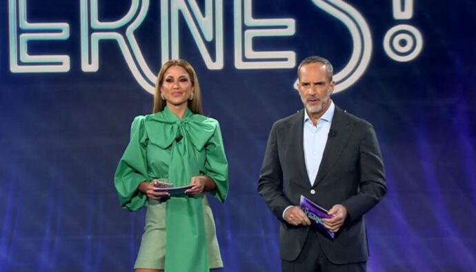 Beatriz Archidona y Santi Acosta en 'De Viernes'.