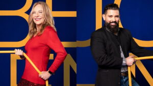 Belén Rodríguez y John Guts.