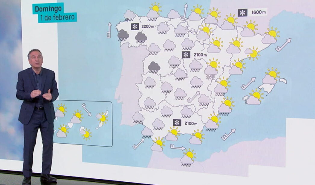 Roberto Brasero en 'El tiempo'.