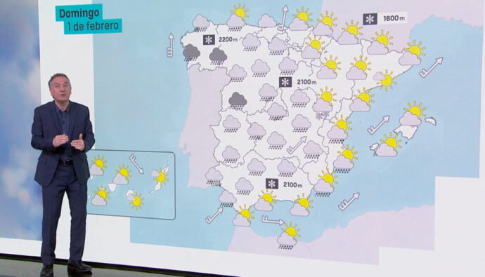 Roberto Brasero en 'El tiempo'.