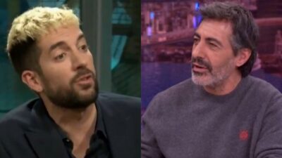David Broncano sale en defensa de Juan del Val en 'La revuelta'.