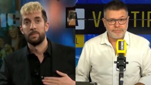 Broncano envía un mensaje de apoyo a Quequé desde 'La Revuelta'.