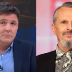 Jesús Cintora y Miguel Bosé.