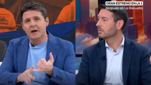 Jesús Cintora y David Álvaro en 'Malas Lenguas'.