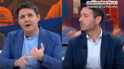 Jesús Cintora y David Álvaro en 'Malas Lenguas'.