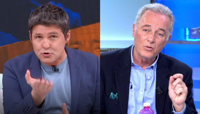 Jesús Cintora y José Manuel Soto