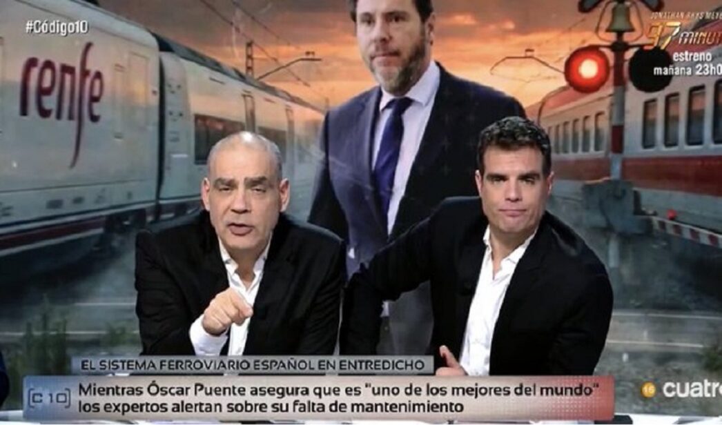 Nacho Abad y David Aleman en 'Código 10'.